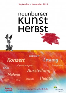 Neunburger Kunstherbst Plakat
