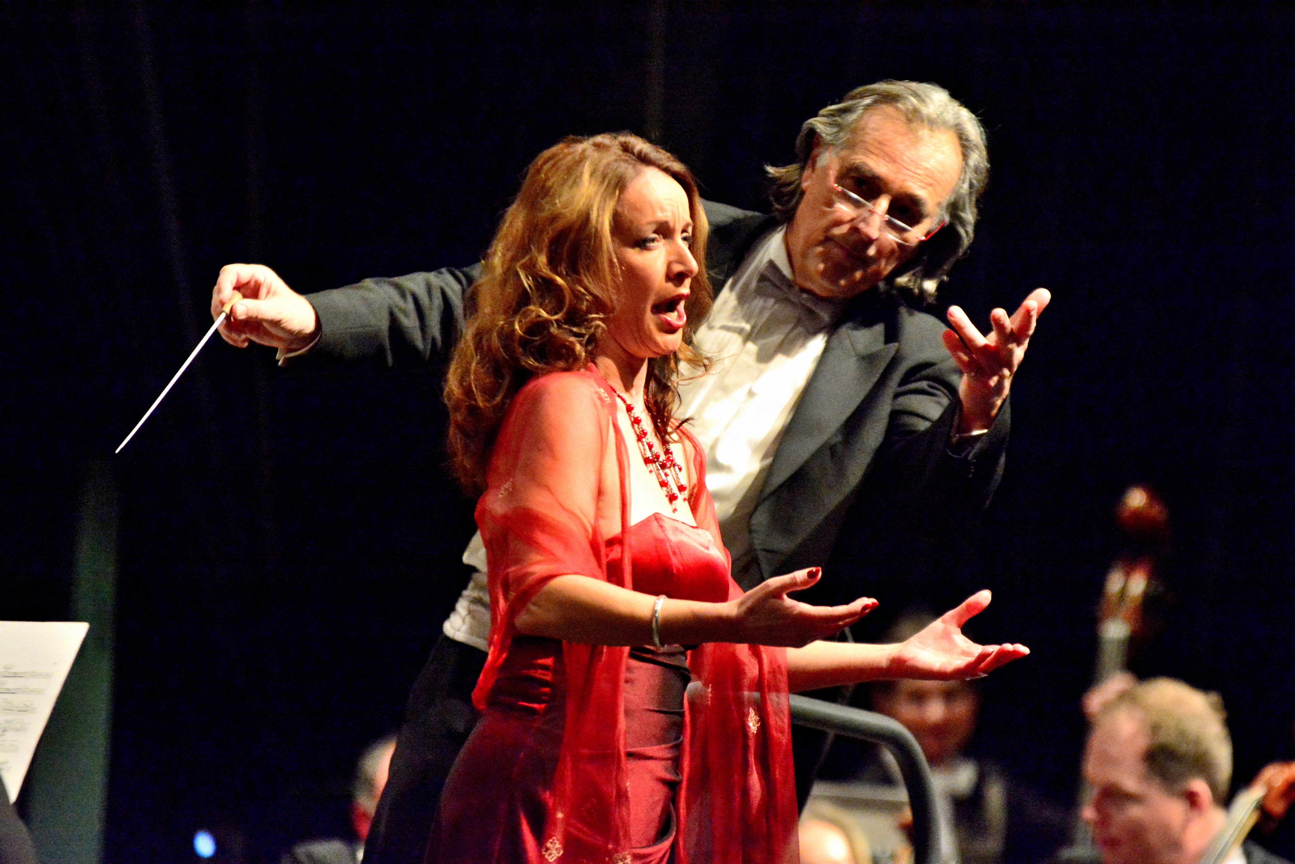 Die niederländische Sopranistin Marisca Mulder begeisterte das Publikum mit Arien von Giacomo Puccini ("O mio babbino caro" aus "Gianni Schicci") und Franz Lehár (Vilja-Lied aus "Die lustige Witwe".