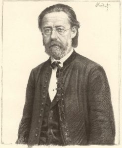 Der tschechische Komponist Bedrich Smetana (1834 - 1884)