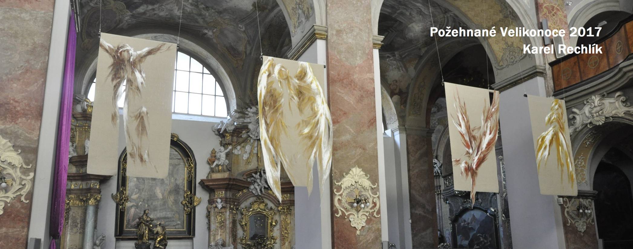 Die "Engel"-Installation des Brünner Künstlers Dr. Karel Rechlik wird vom 15. September bis 22. Oktober in der Stadtpfarrkirche St. Josef zu sehen sein.