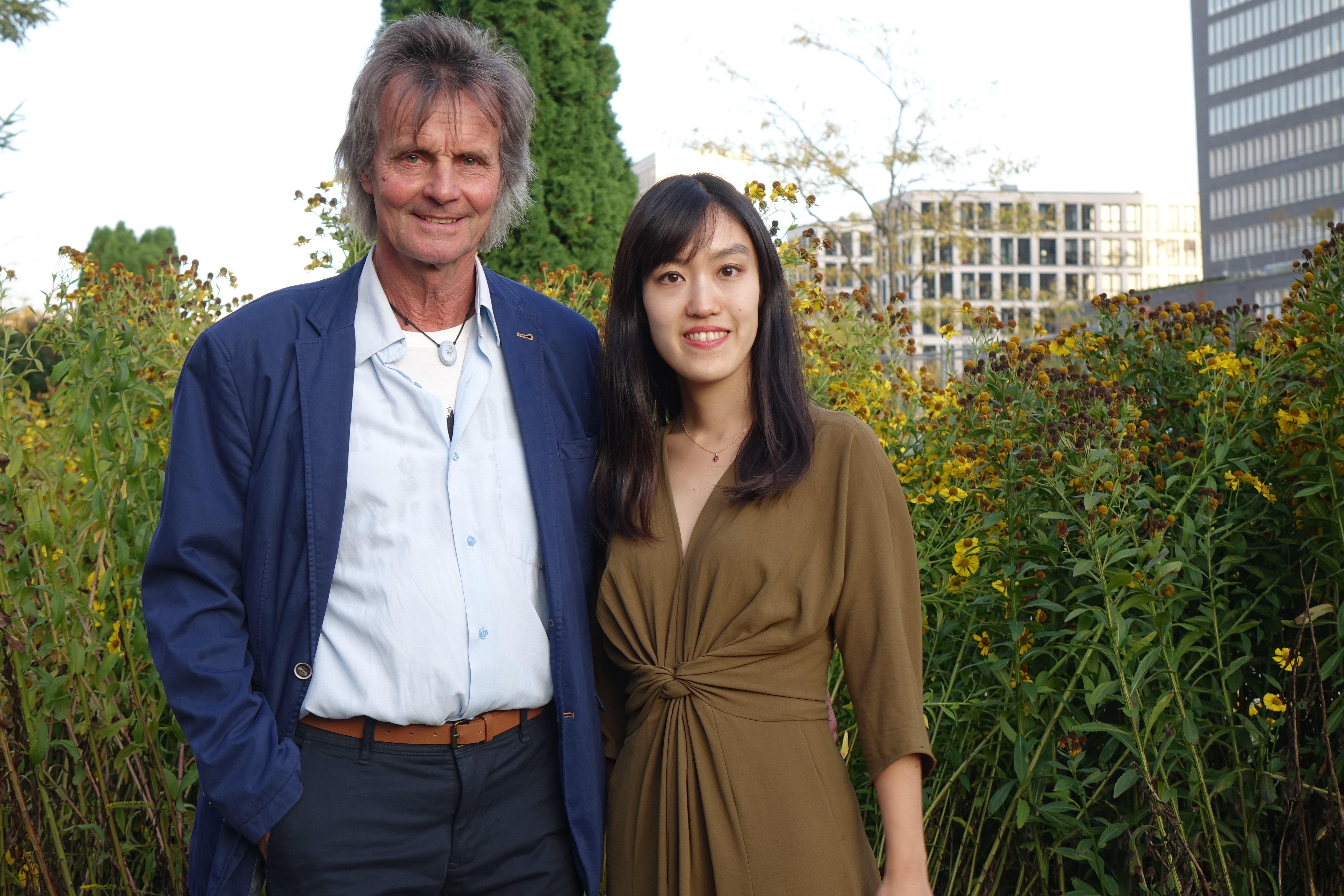 Mayuko Obuchi und Anton Zapf gestalten auf Einladung des KVU den "Klavierabend vierhändig" in der Schwarzachtalhalle.