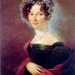 Elisabeth Röckel (*15-3-1793 in Neunburg +3.3.1883 in Weimar)
Porträt von E. Grünler (1839) / Quelle: K.H.Probst, MZ)